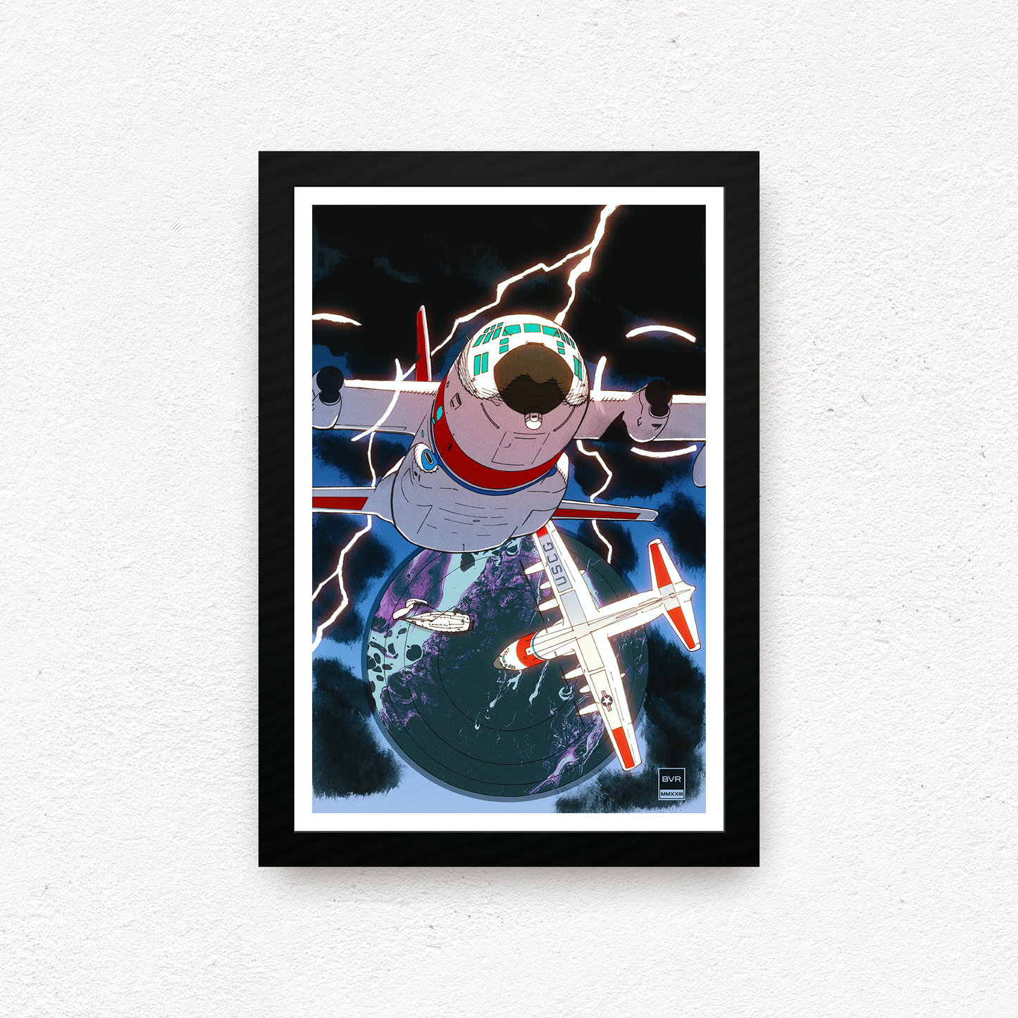USCG HC-130H Print