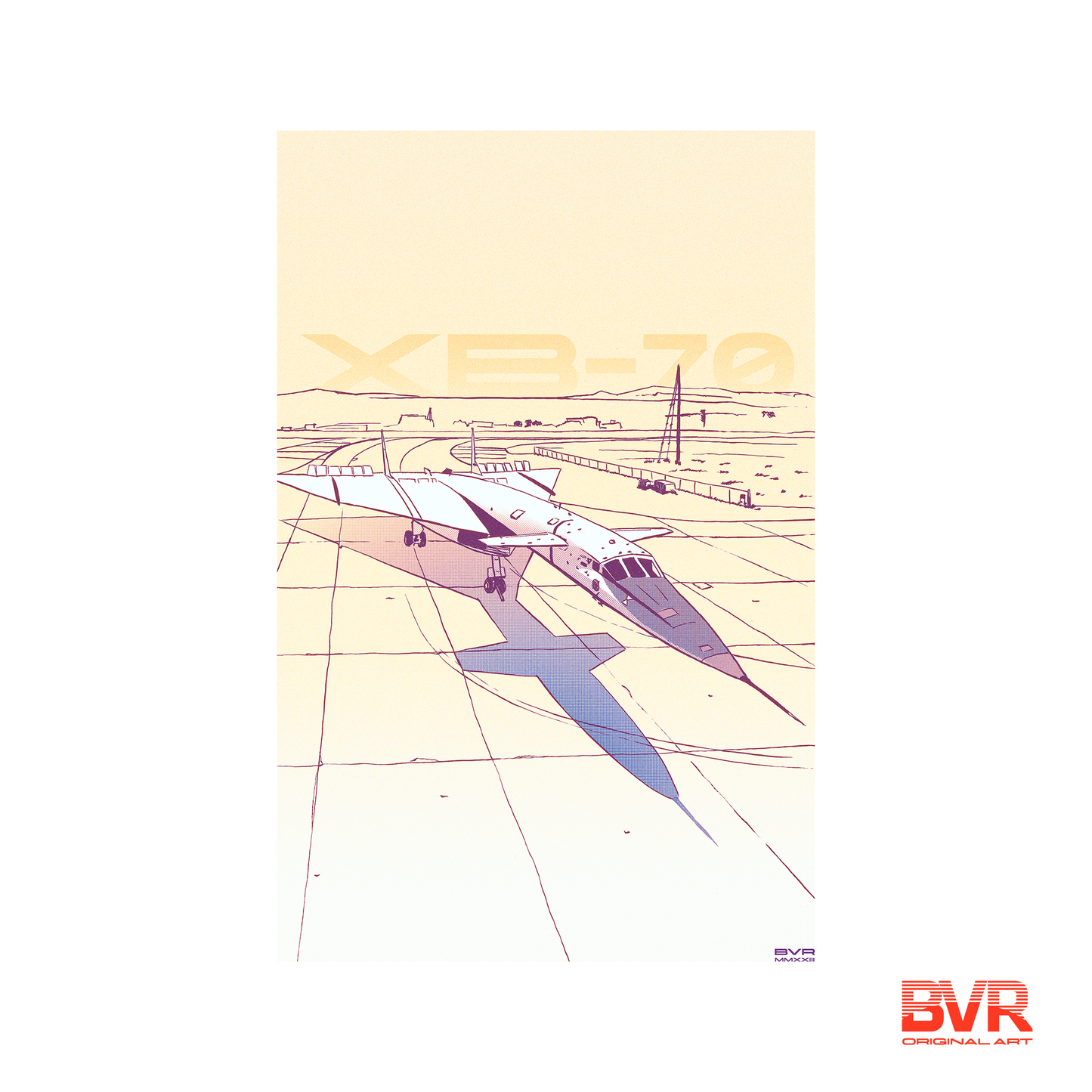 XB-70 Valkyrie Hues Originals + Print