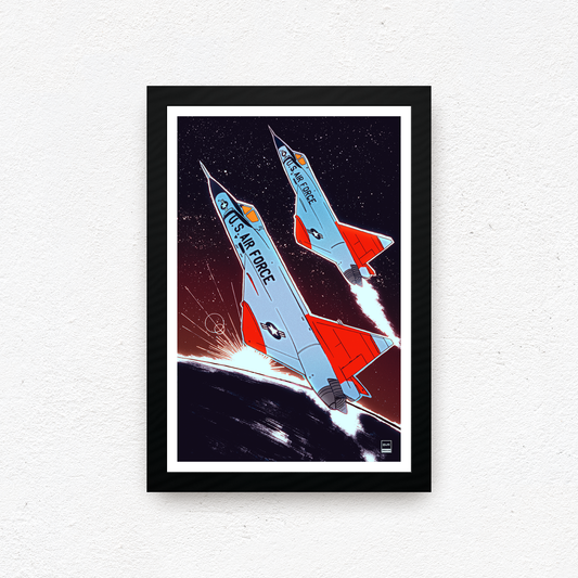 F-102 Delta Dagger Print