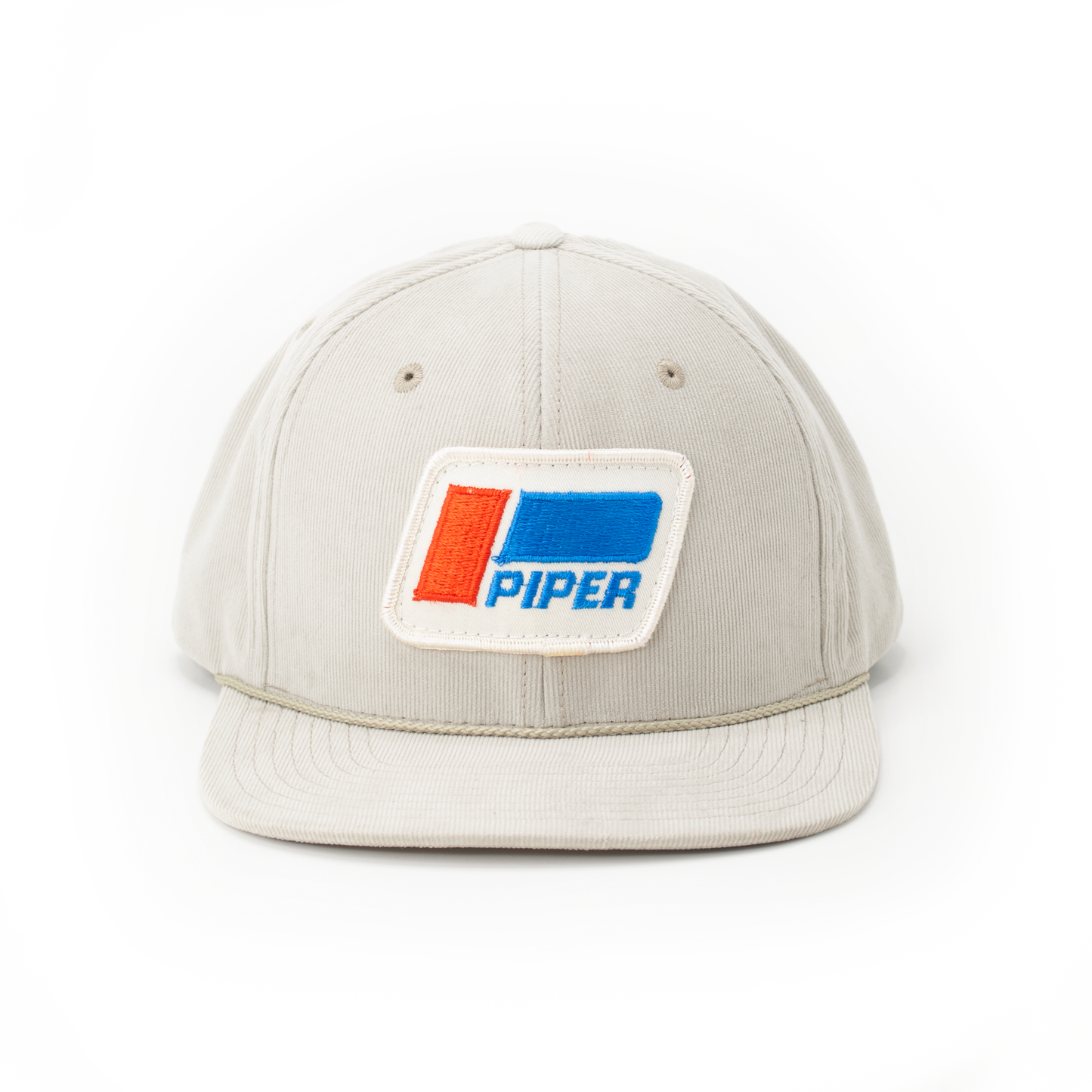 Vintage Piper Tan Corduroy Cap
