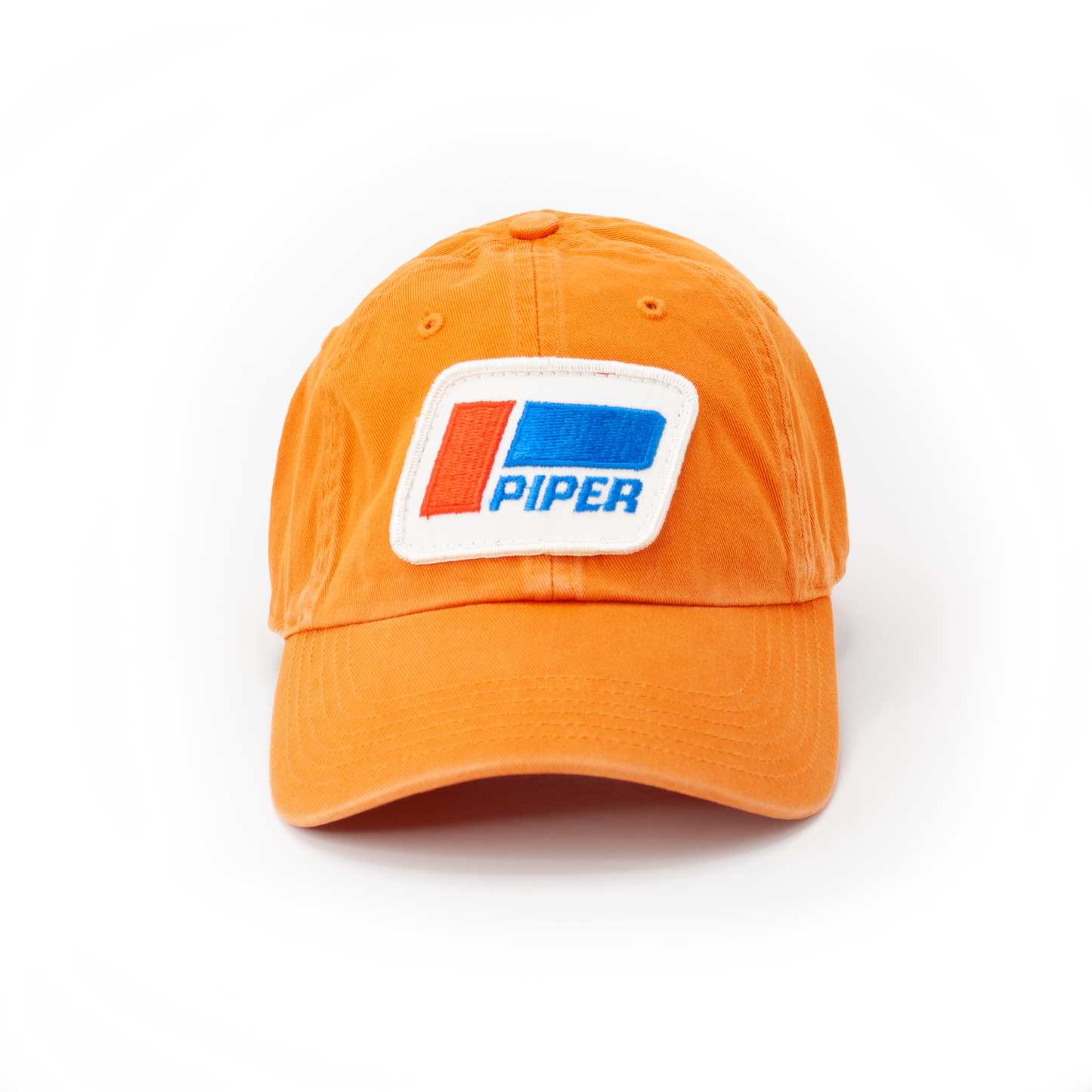 Vintage Piper Orange Dad Hat