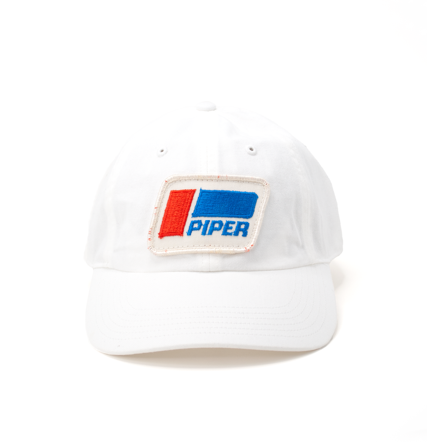 Vintage Piper White Dad Hat