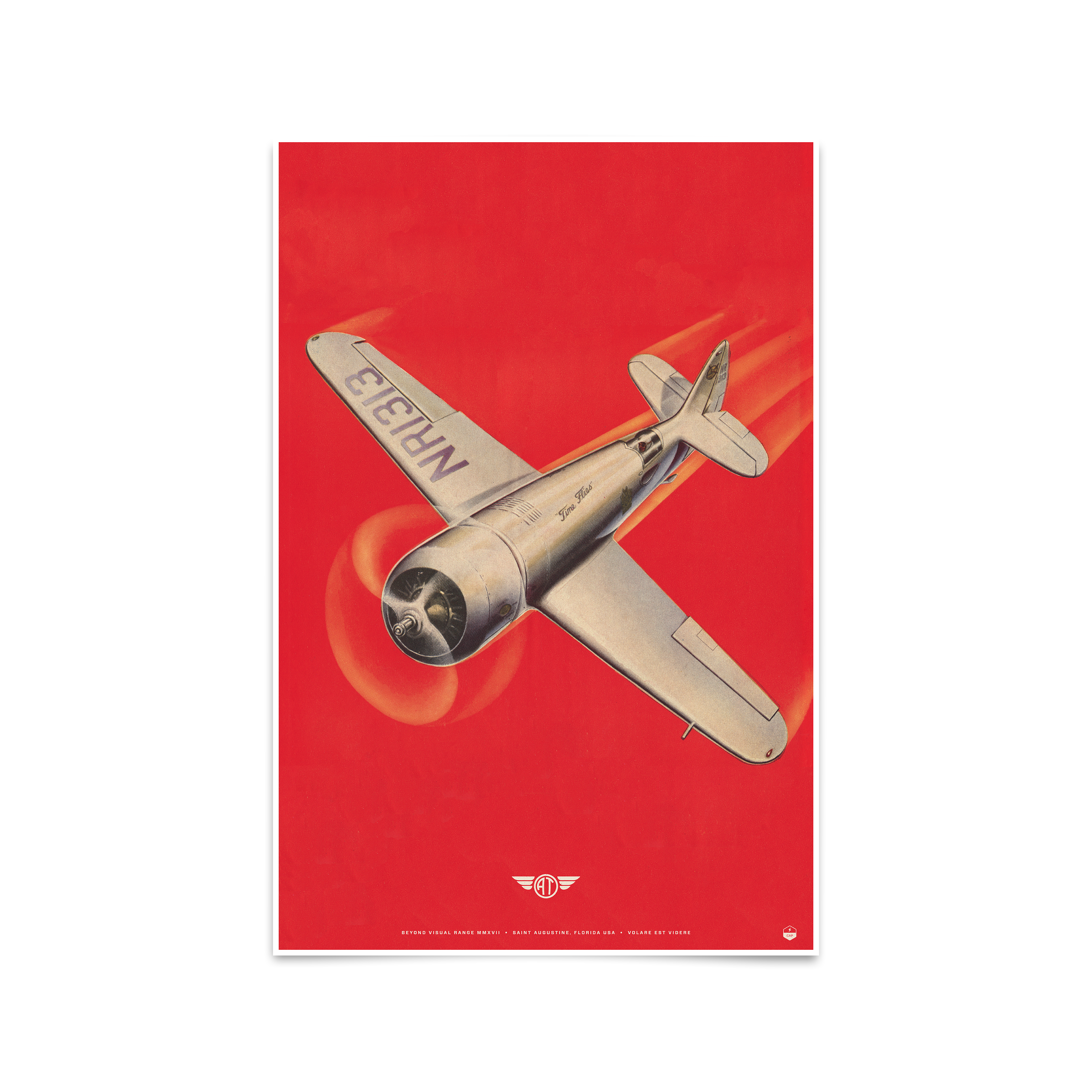 Time Tofly Racing Time Flies Racing Poster – Beyond Visual Range
