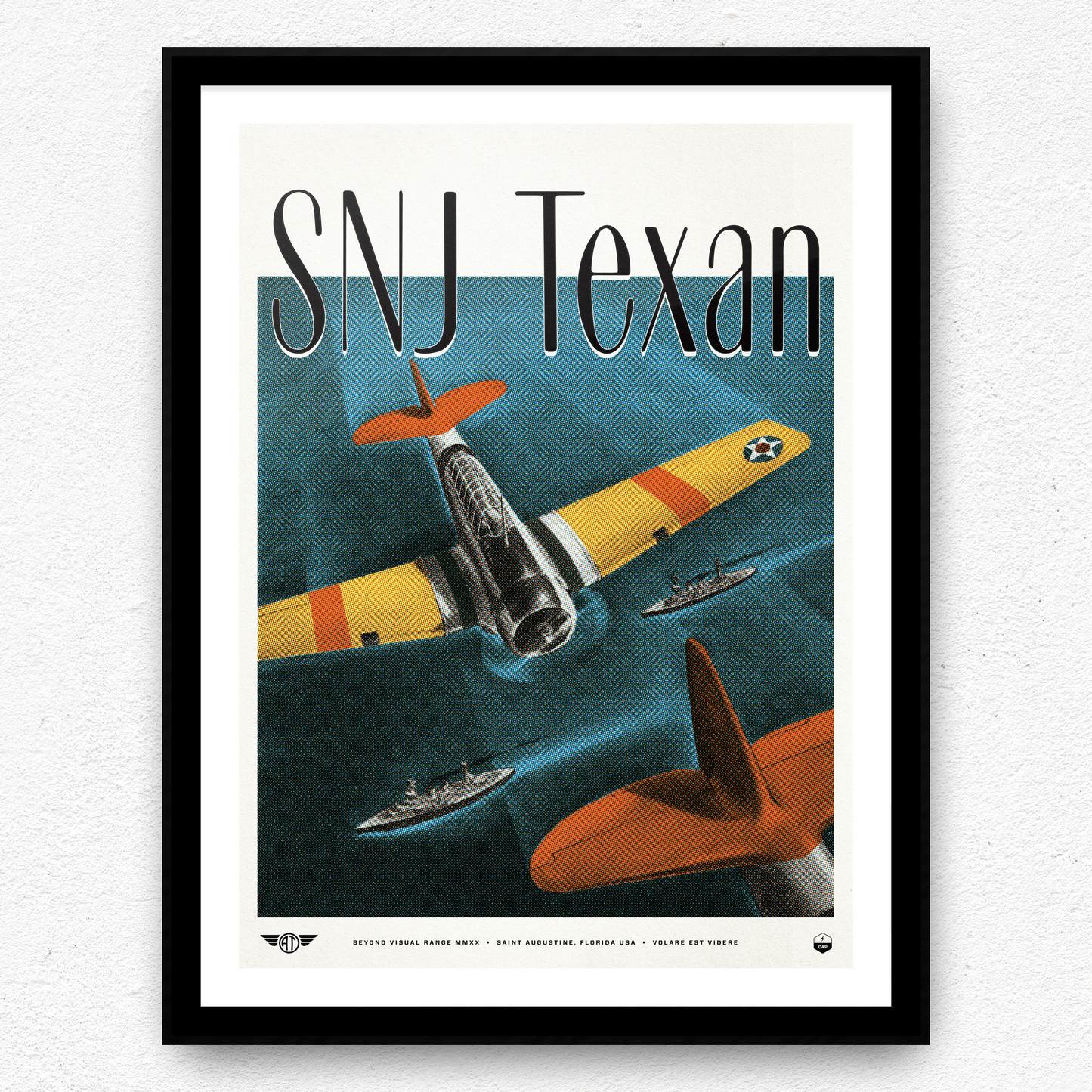 SNJ Texan Print