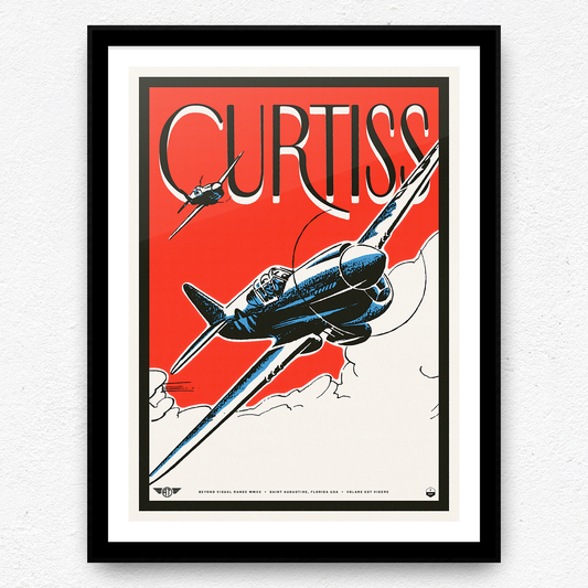 Curtiss Warhawk Print